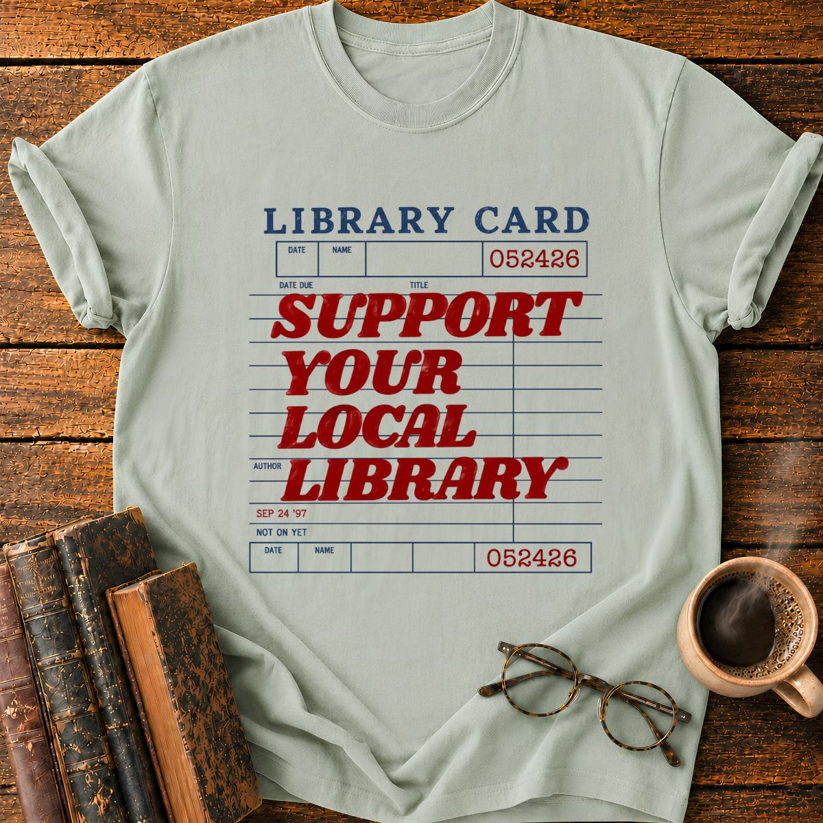 Library Card T-Shirt