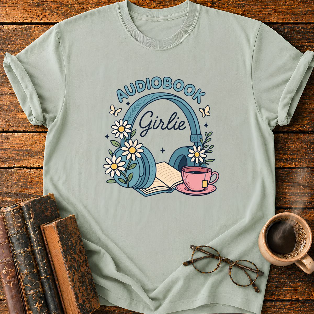 AudioBook Girlie T-Shirt