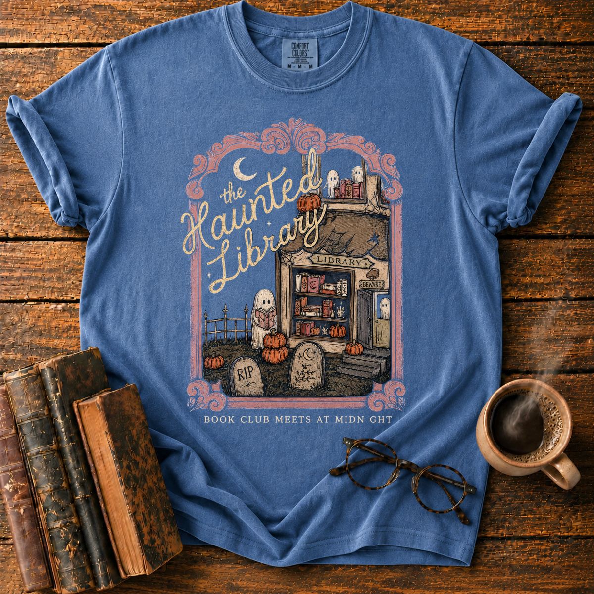 The Haunted Library T-Shirt