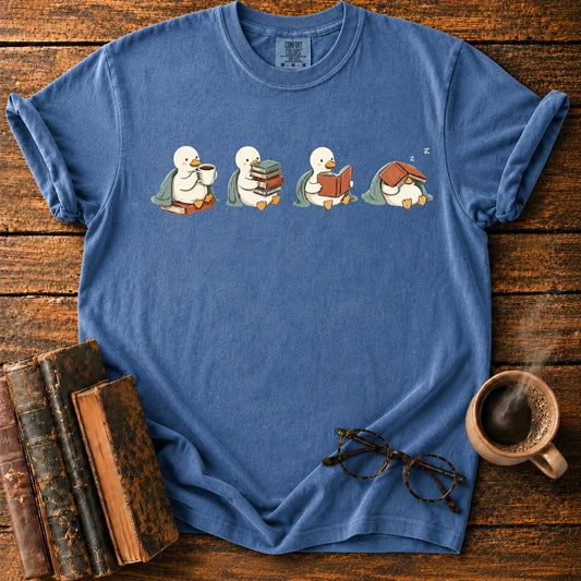 Cozy Duck Reading Club T-Shirt