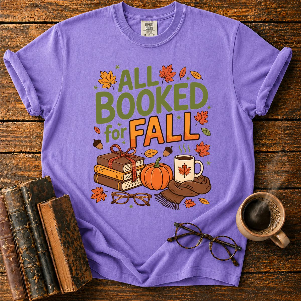 All Booked For Fall T-Shirt