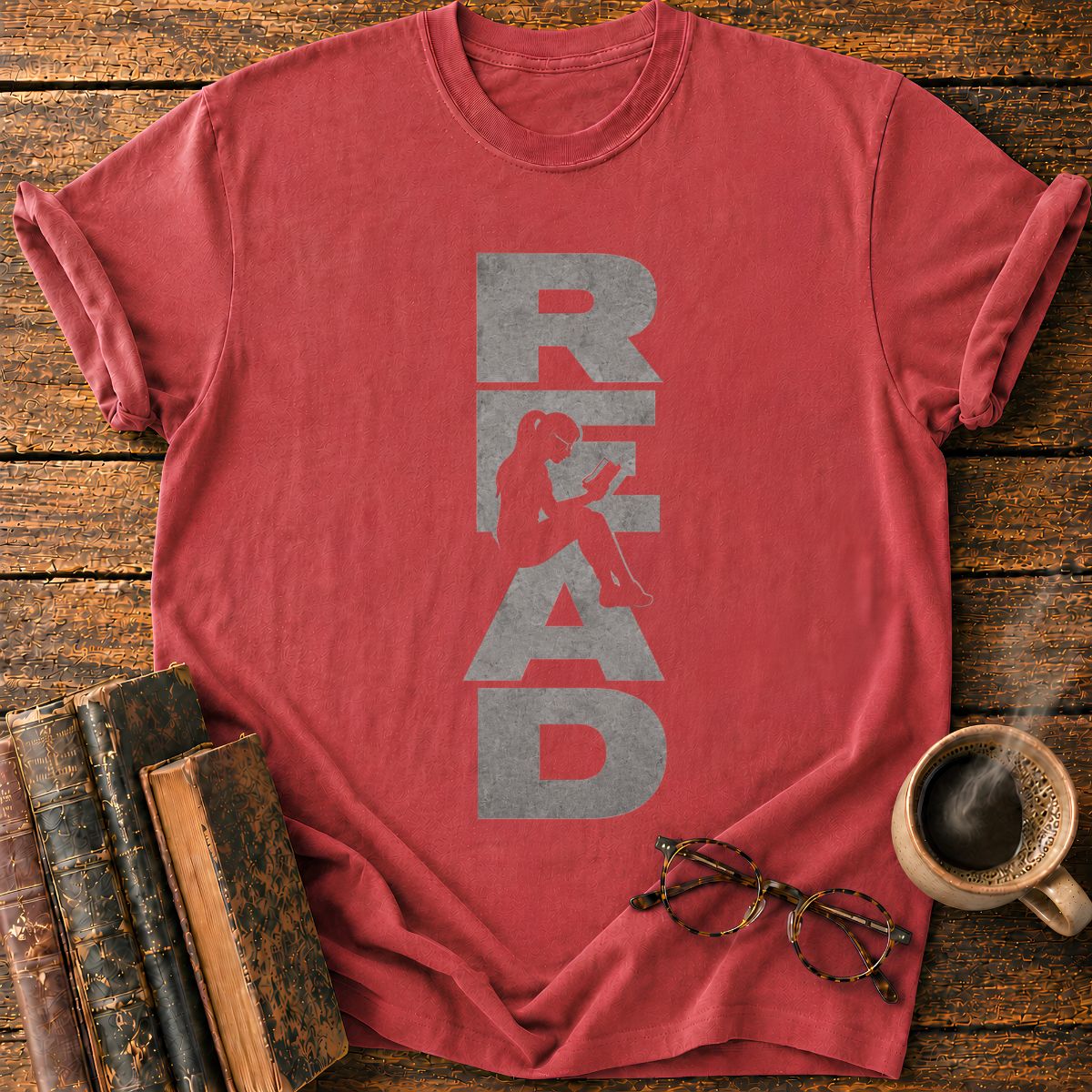 READ_ A Woman in Letters T-Shirt