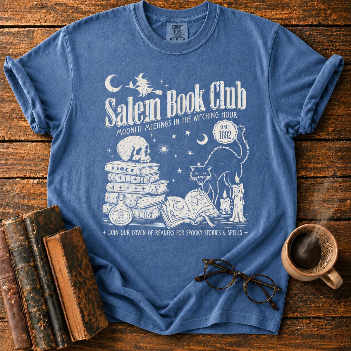 Salem Book Club Witchy T-Shirt