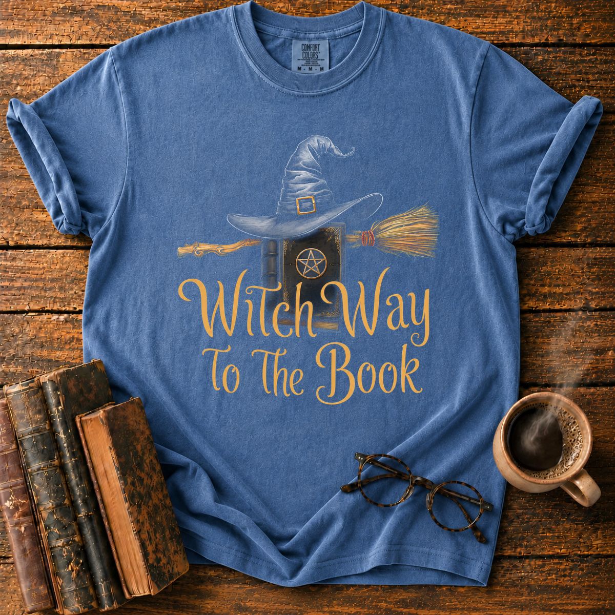 Witch Way To The Book T-Shirt