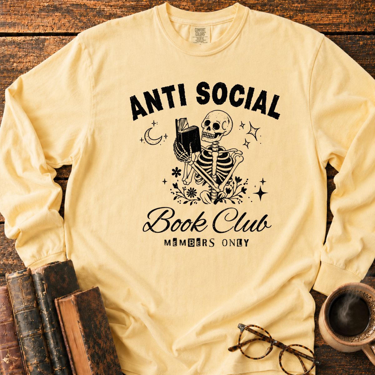 Anti Social Book Club LS T-Shirt