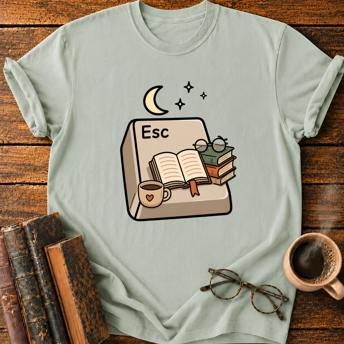 Cozy Escape Into Reading T-Shirt