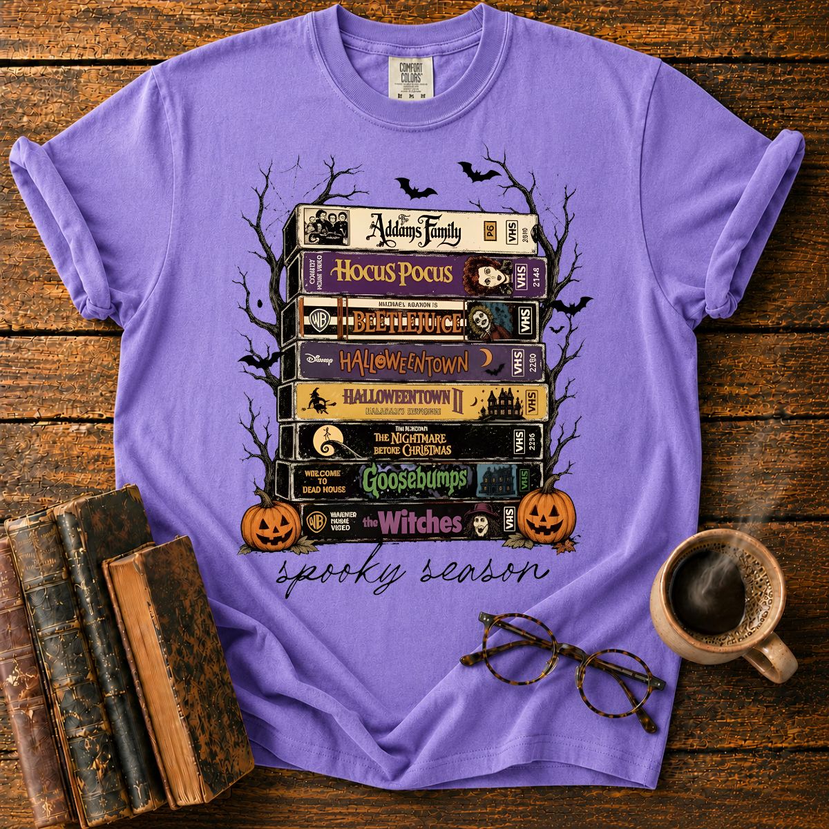 Halloween Books T-Shirt
