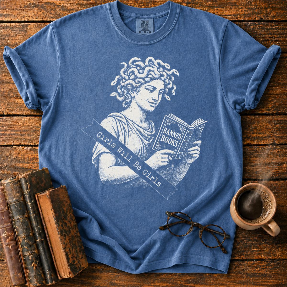 Marble Muse and Banned Books T-Shirt