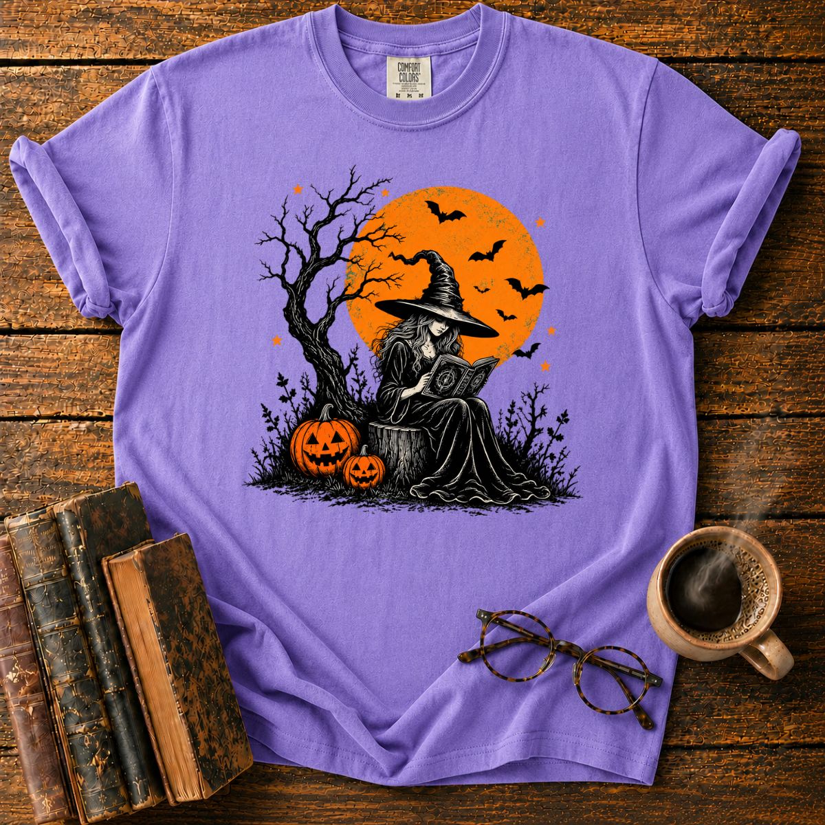 Witch Beneath the Harvest Moon T-Shirt