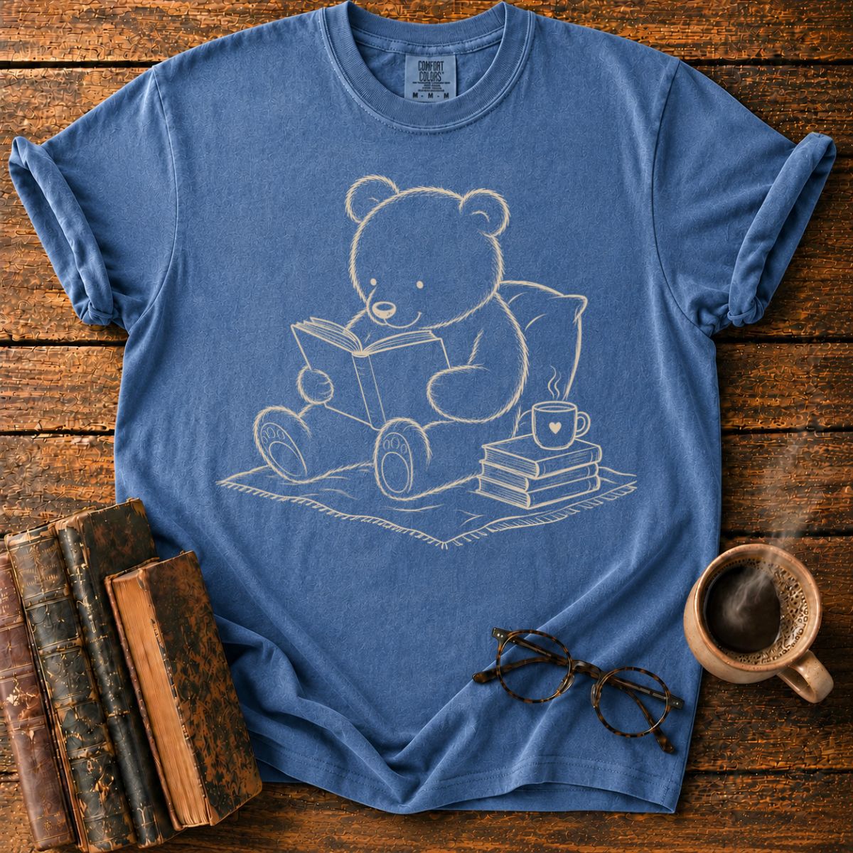 Teddy Bear Reading Corner T-Shirt