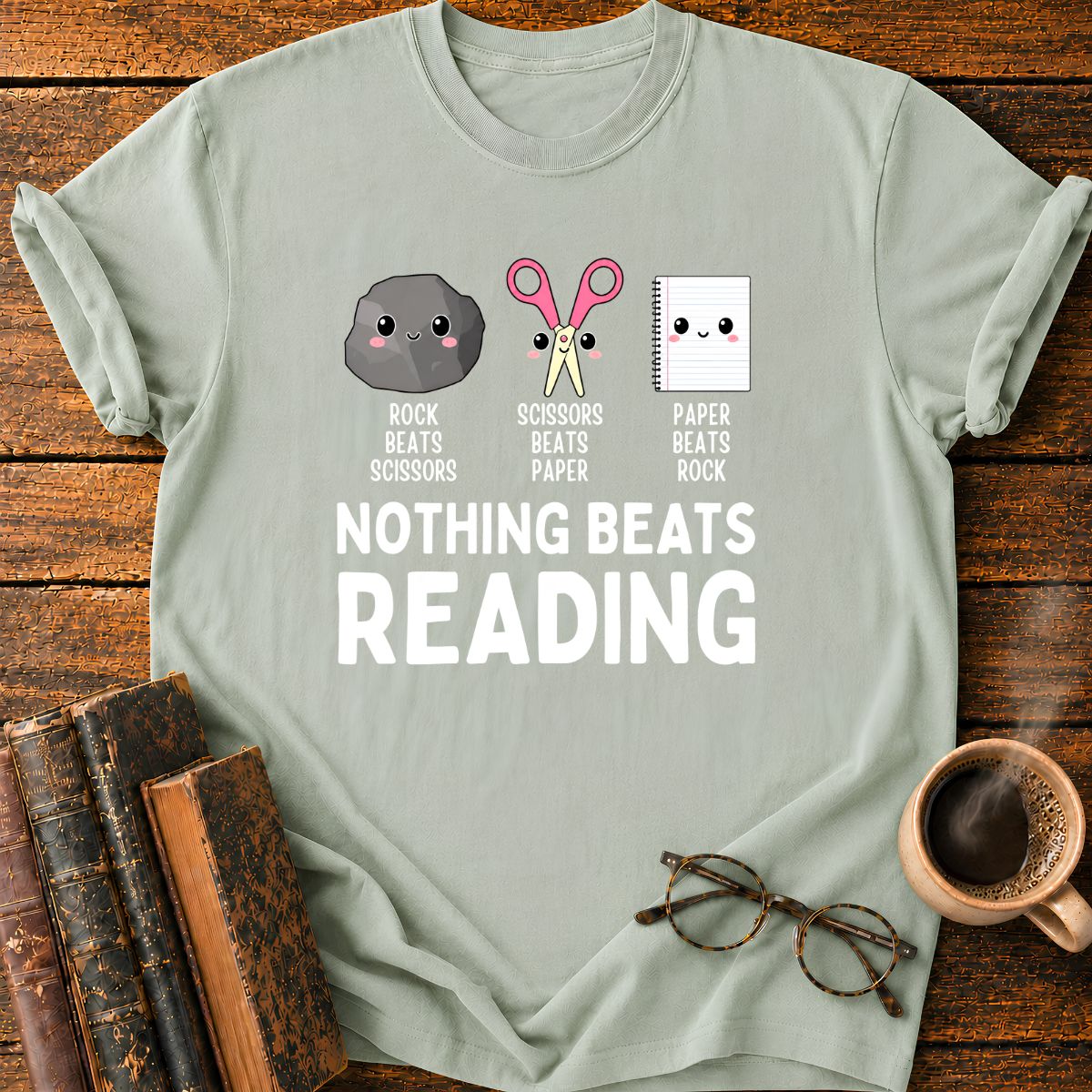 Nothing Beats Reading T-Shirt