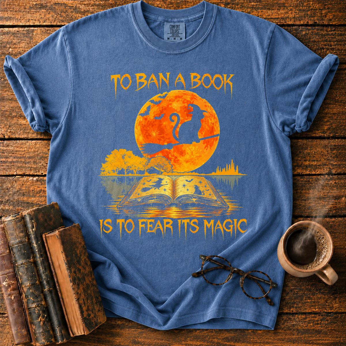 Witch's Book Beneath The Moon T-Shirt