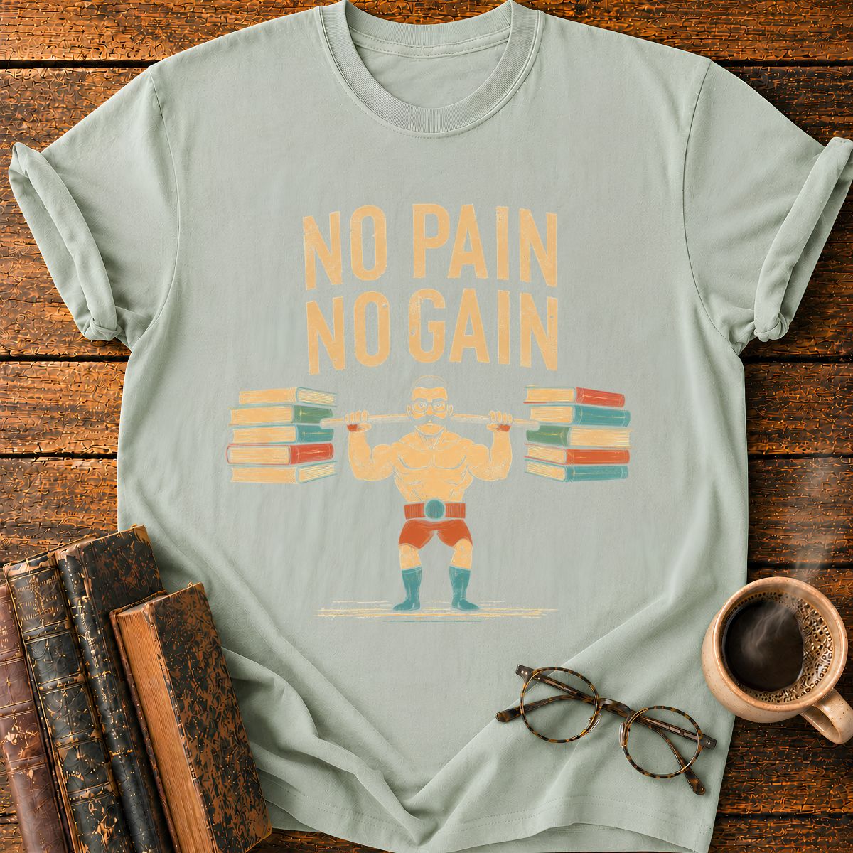 Vintage No Pain No Gain T-Shirt