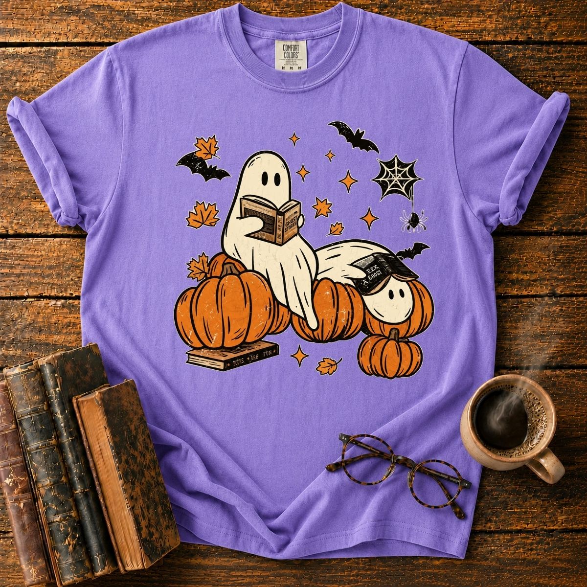 Ghosts, Pumpkins, and Spooky Stories T-Shirt