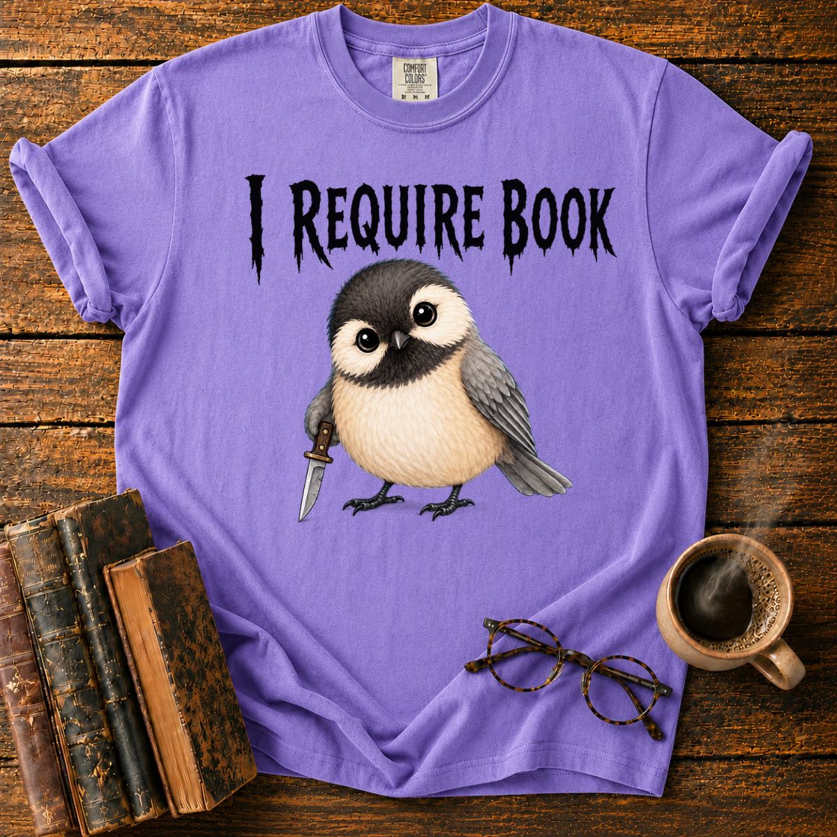 I Require Book T-Shirt