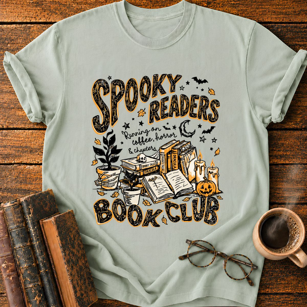 Spooky Readers Book Club T-Shirt