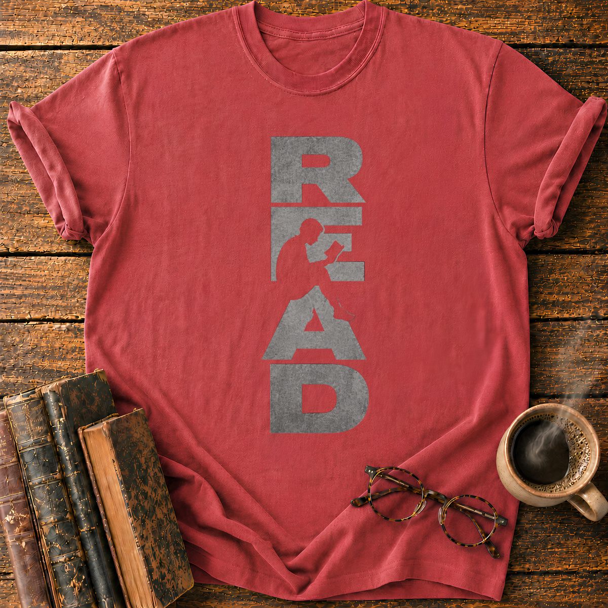 READ_ A Man in Letters T-Shirt