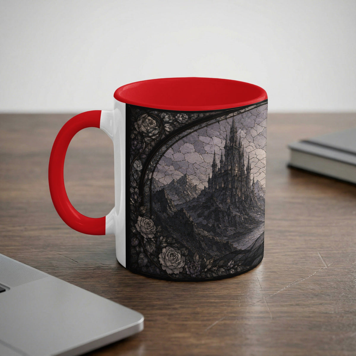 Assassin & Stag Stained Glass Mug
