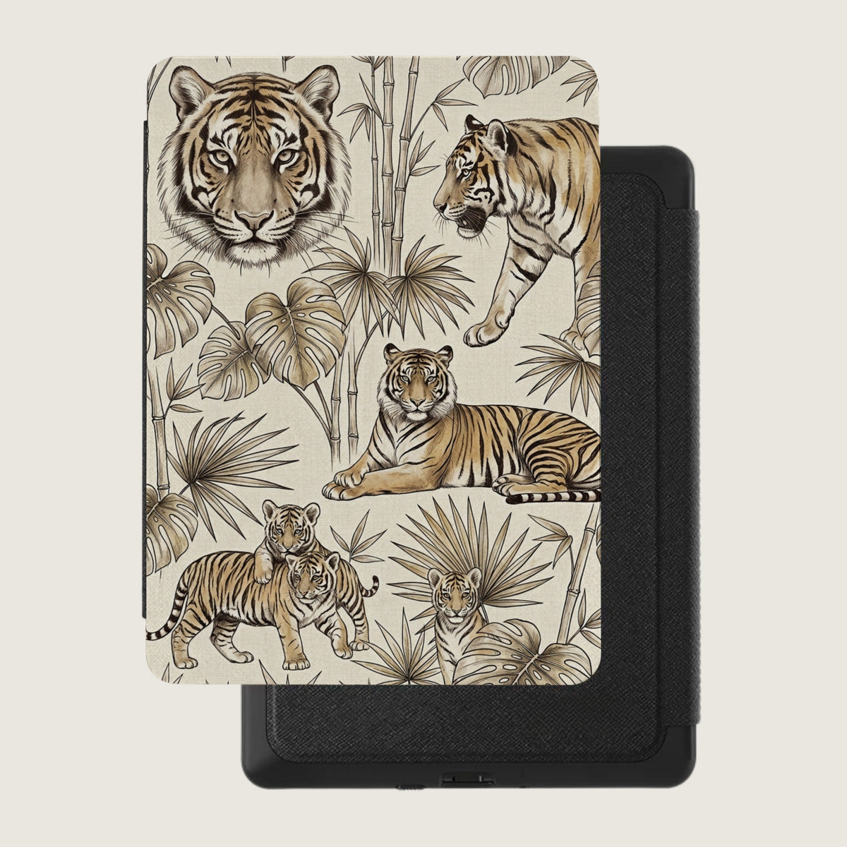 Tropic Tiger Retreat Kindle Case