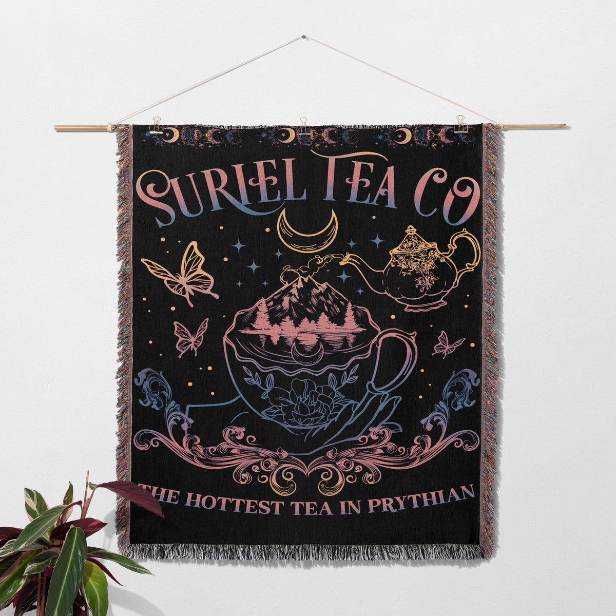 Suriel Tea Co. Woven Blanket