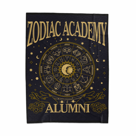 Zodiac Academy Alumni Velveteen Plush Blanket
