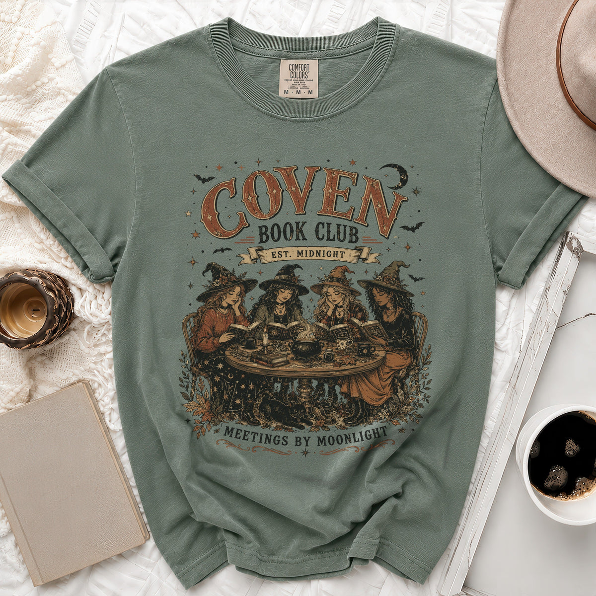 Witch Book Club Tee