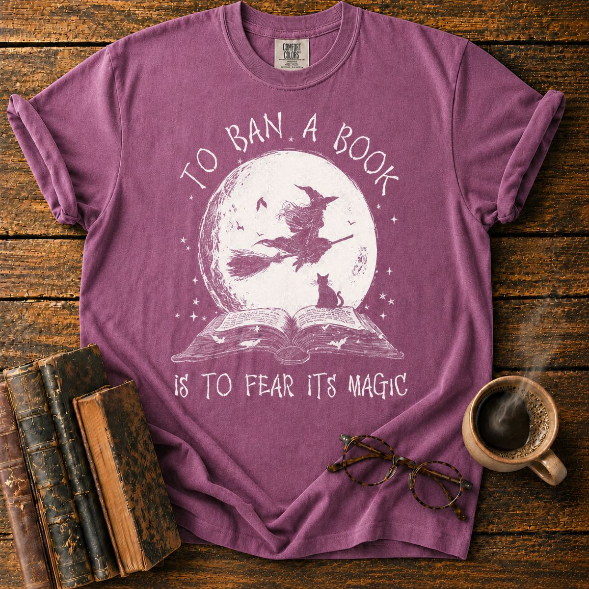 To Ban a Book’s Moonlit Magic T-Shirt