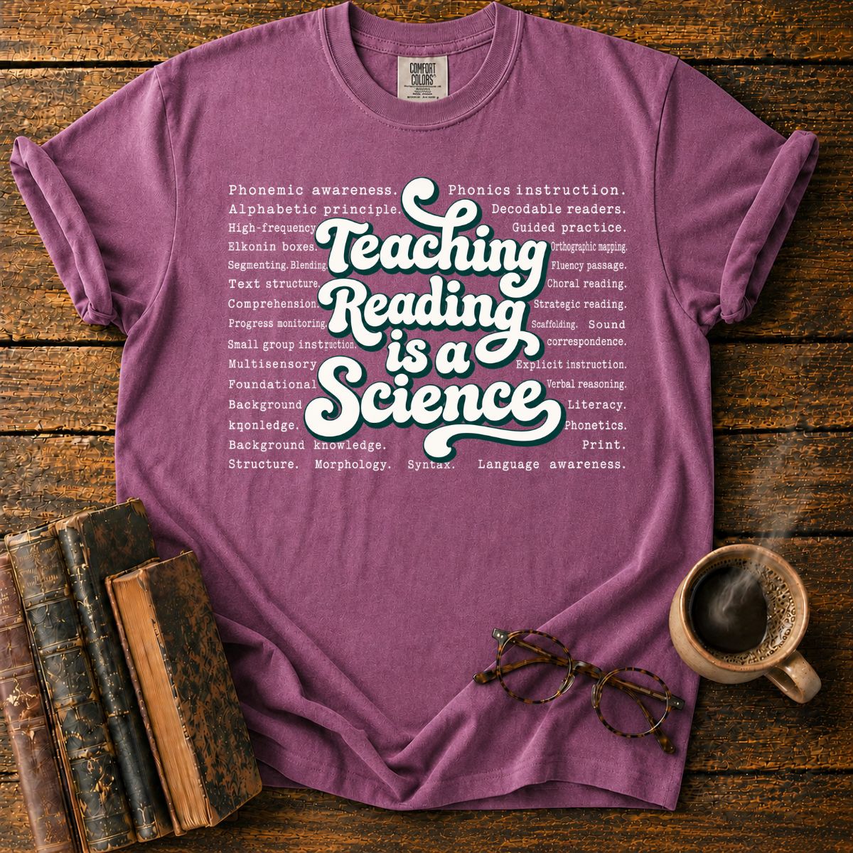 Teaching Reading Is a Science T-Shirt