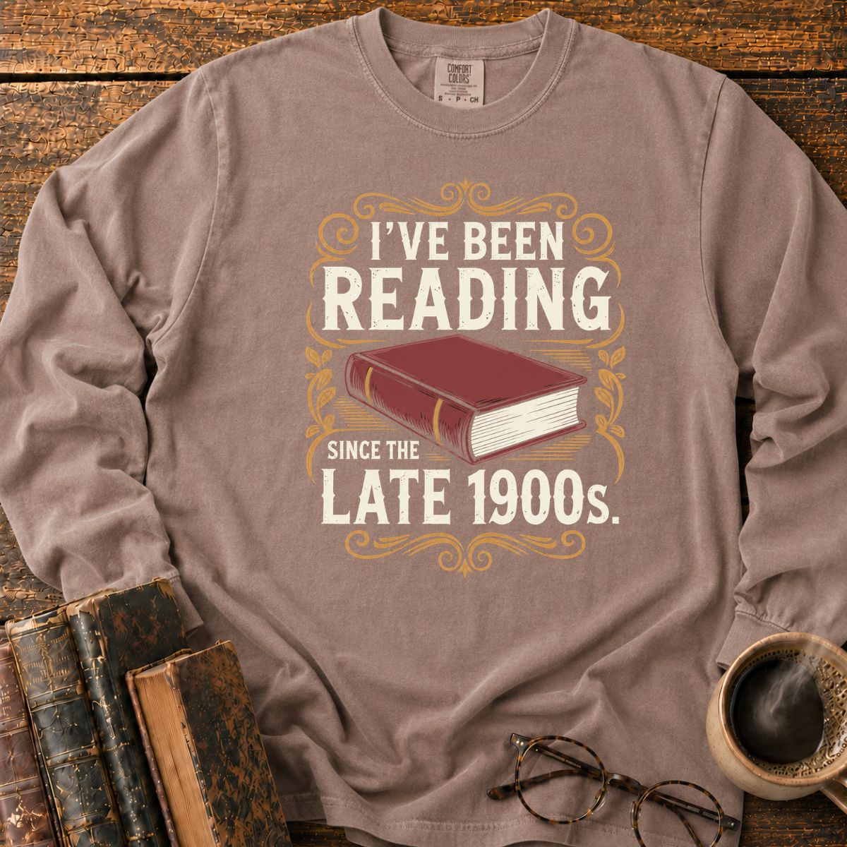 Retro Reading Since The Late 1900s LS T-Shirt