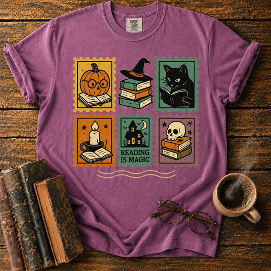Halloween Reading Stamps T-Shirt