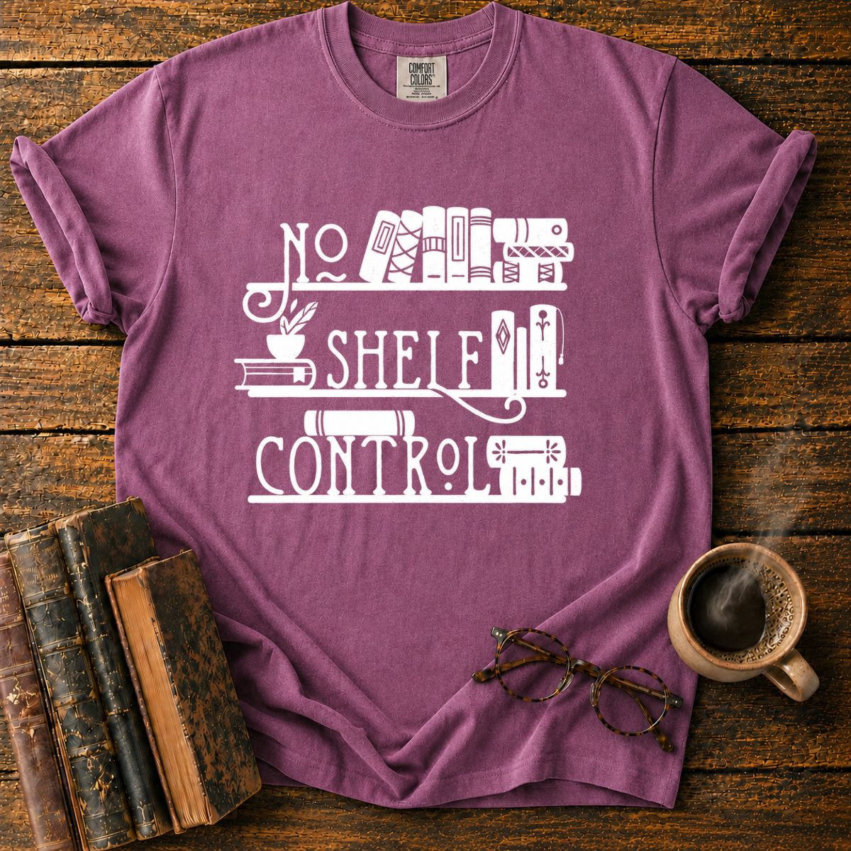 No Shelf Control T-Shirt