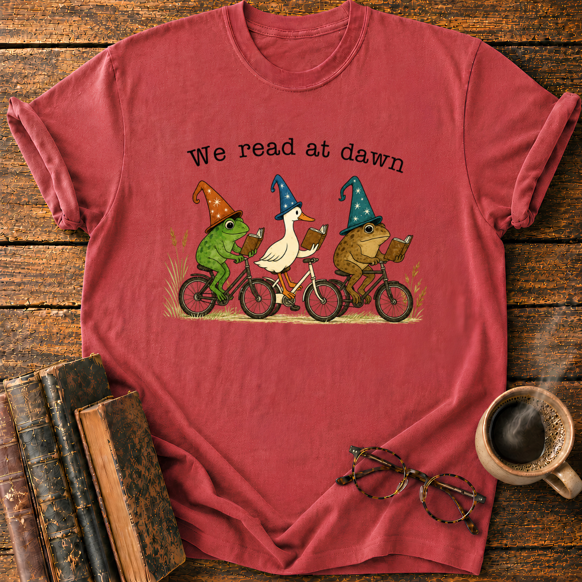 We Read at Dawn T-Shirt