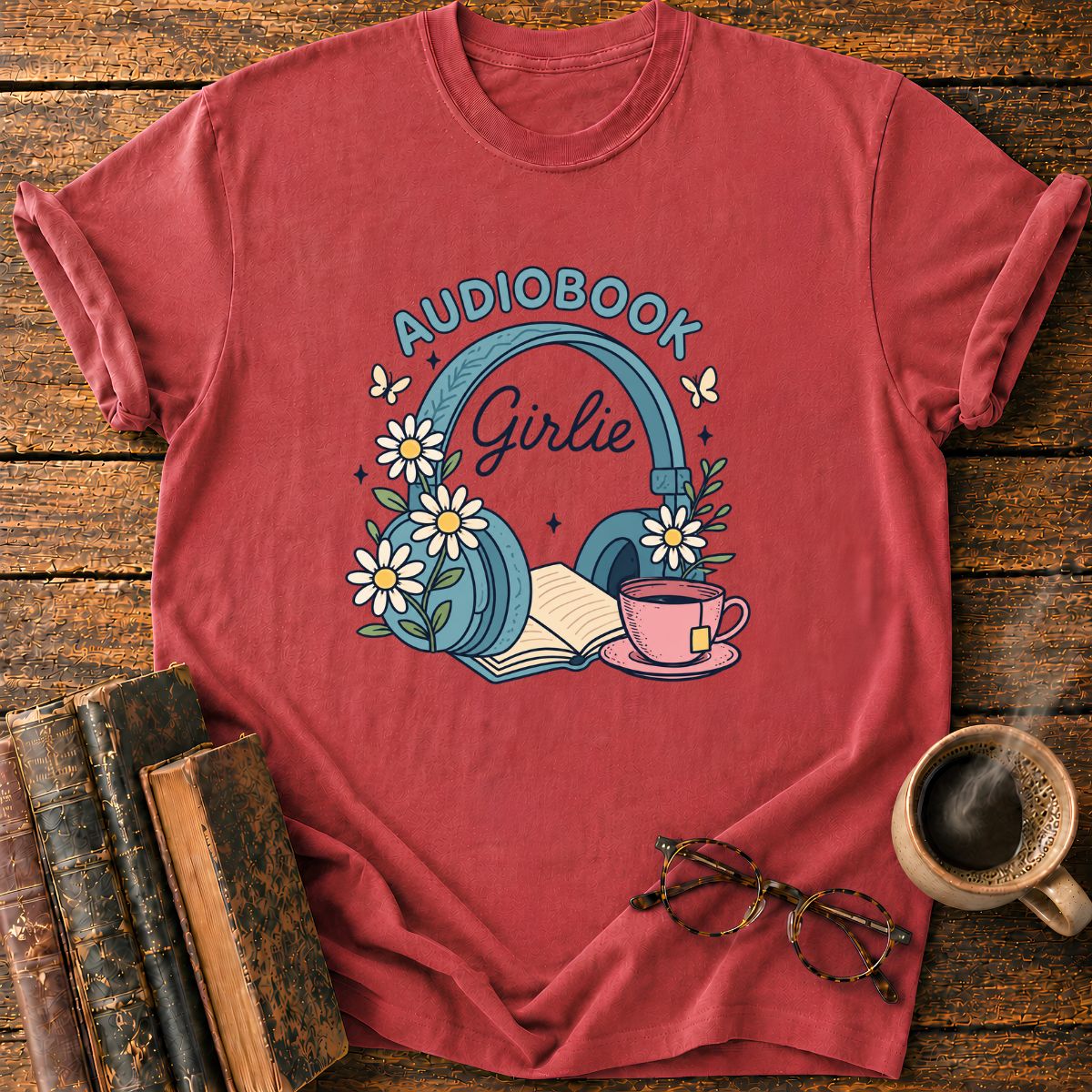 AudioBook Girlie T-Shirt