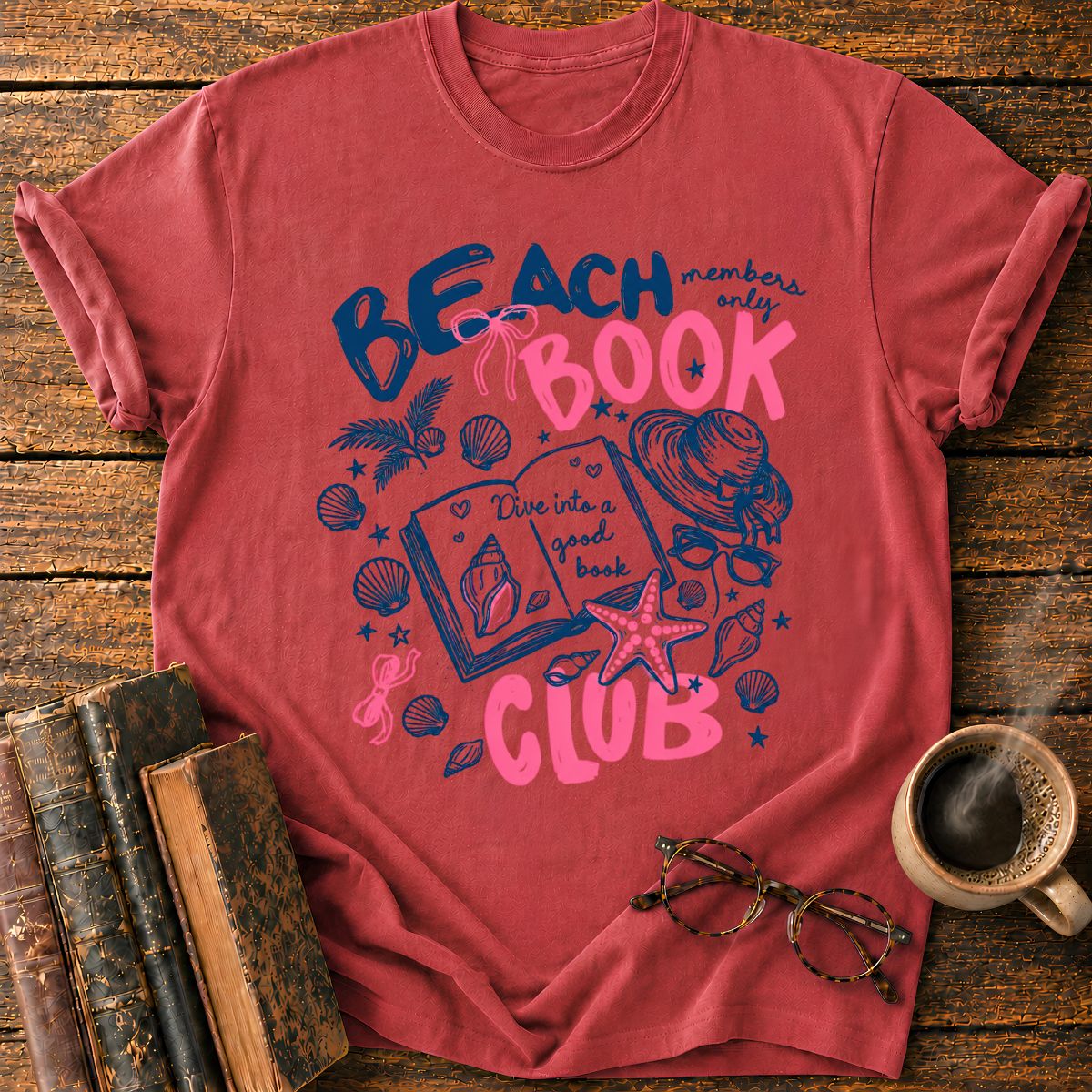 Beach & Book Club T-Shirt