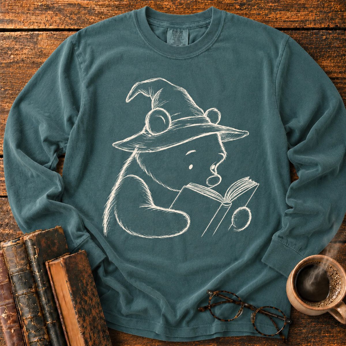 Witch Bear 1928 Reading LS T-Shirt