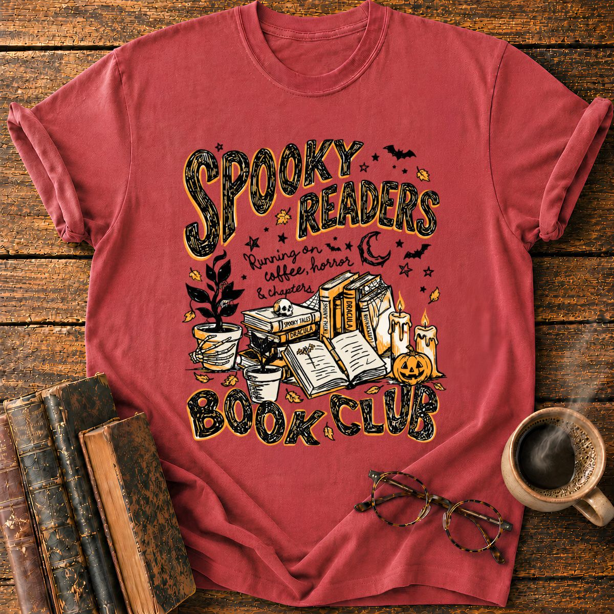 Spooky Readers Book Club T-Shirt