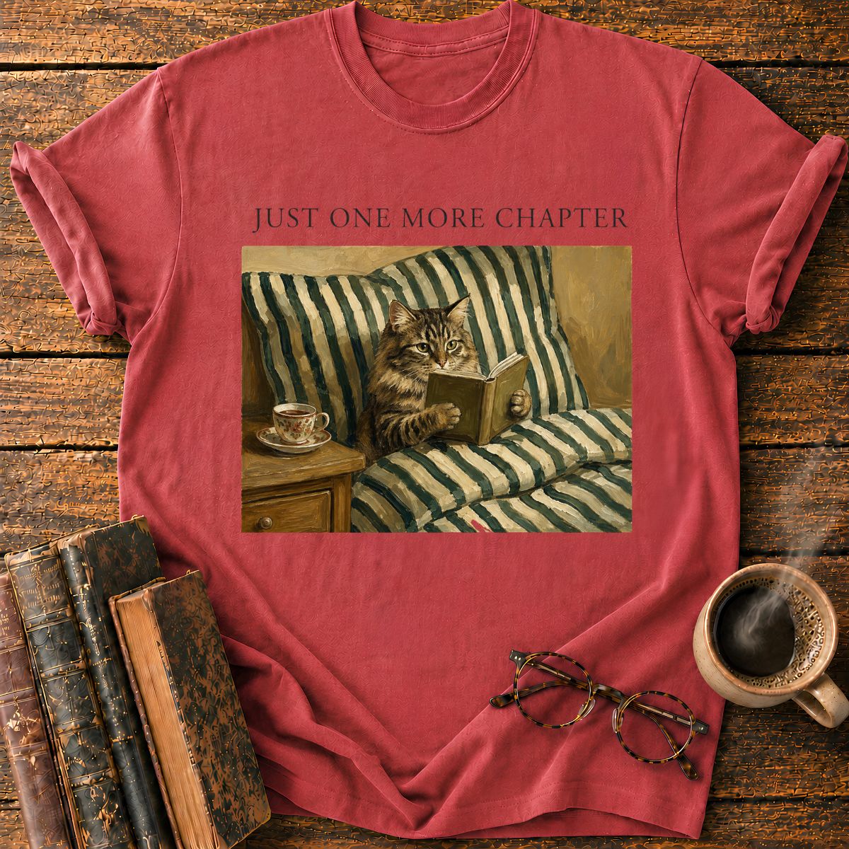 Just One More Chapter T-Shirt