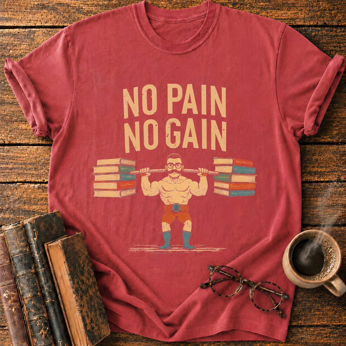 Vintage No Pain No Gain T-Shirt