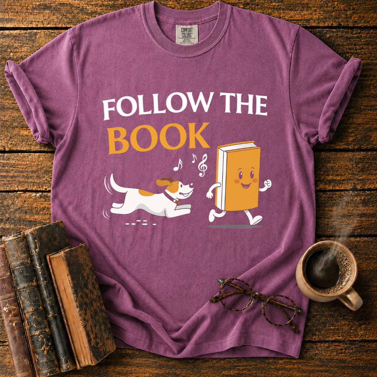 Follow the Book Adventure T-Shirt