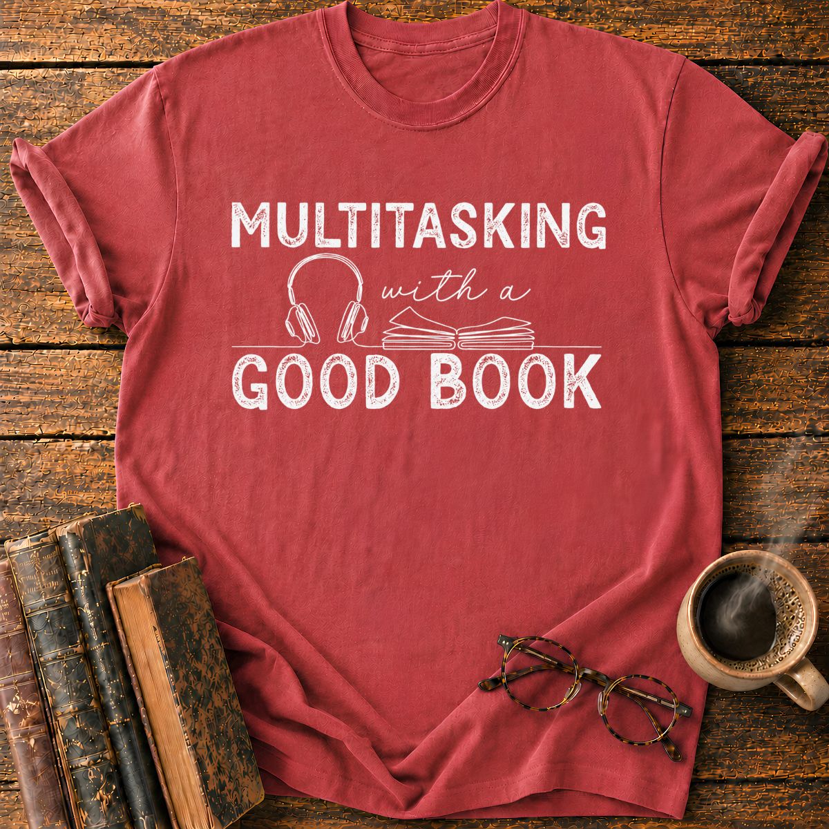 Audiobook Reading T-Shirt