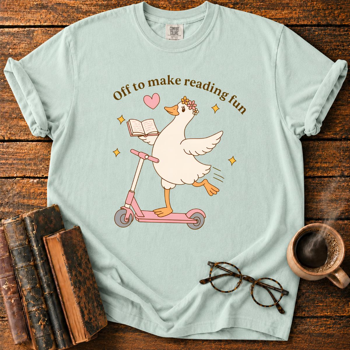 Off To Make Reading Fun T-Shirt