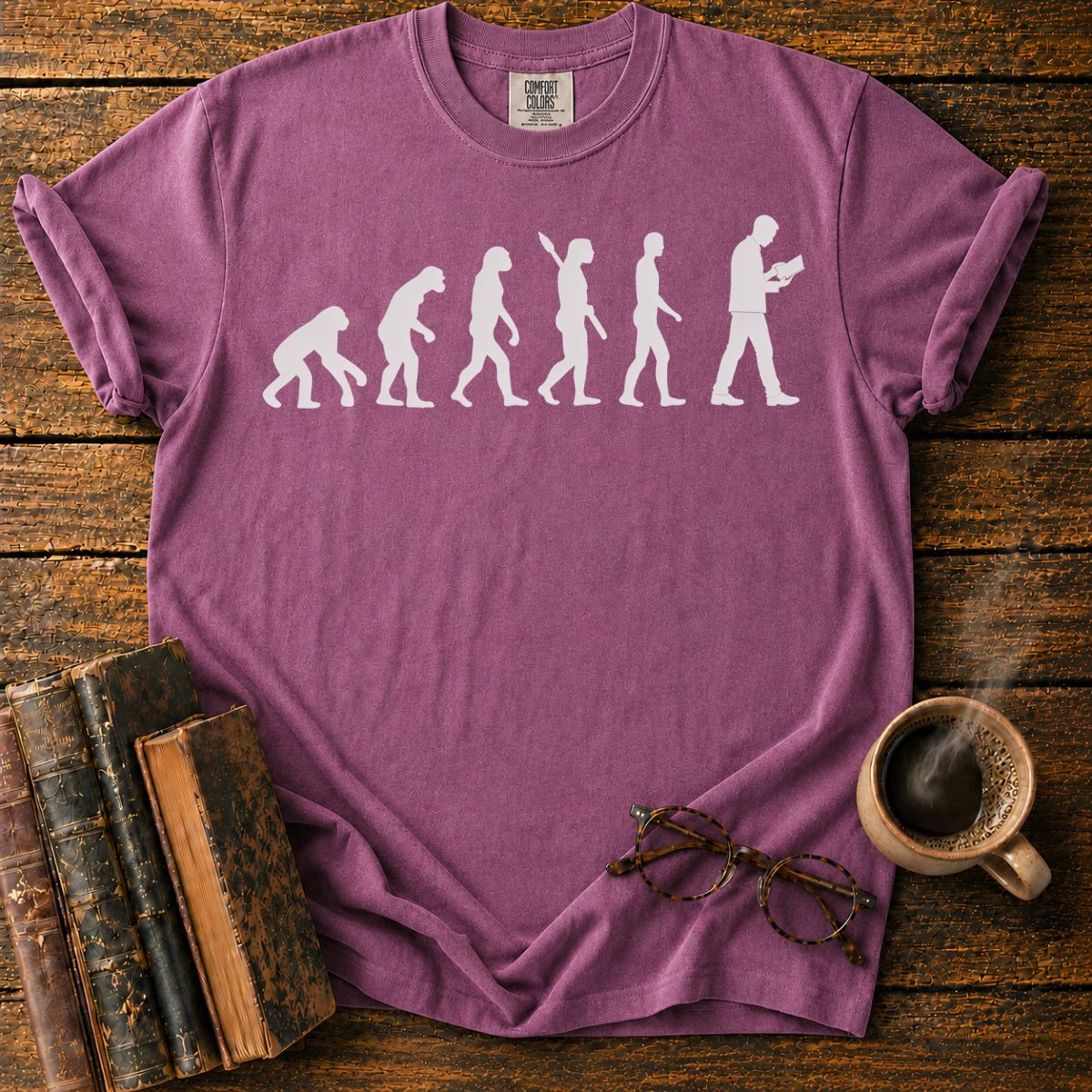 Evolution of Reading T-Shirt