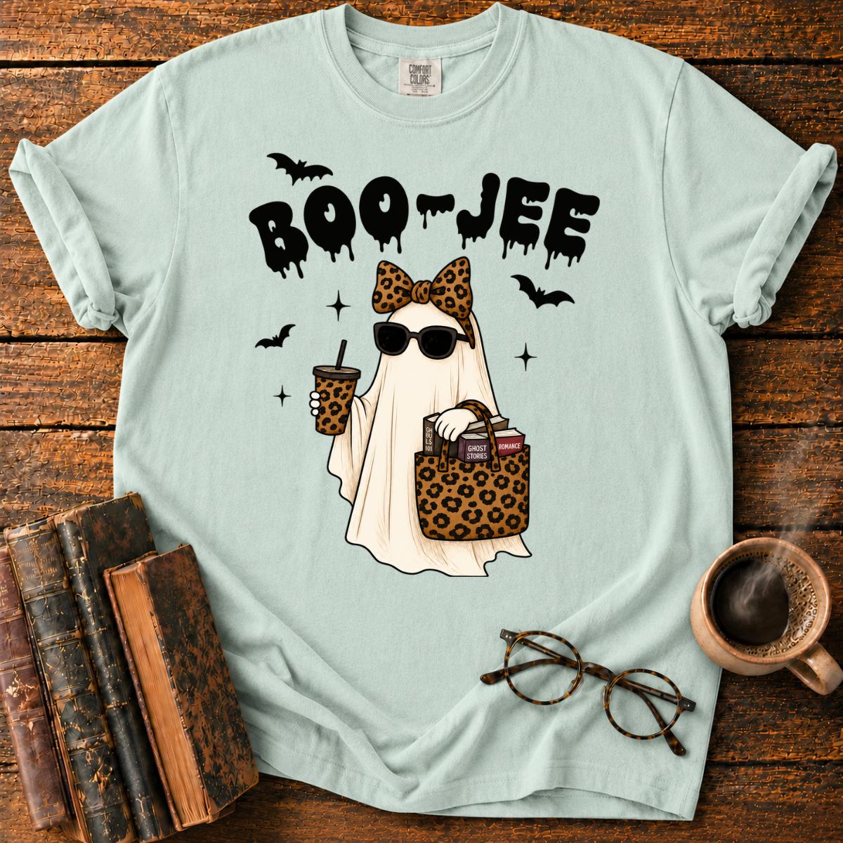 Boo-Jee Ghost’s Halloween Chic T-Shirt