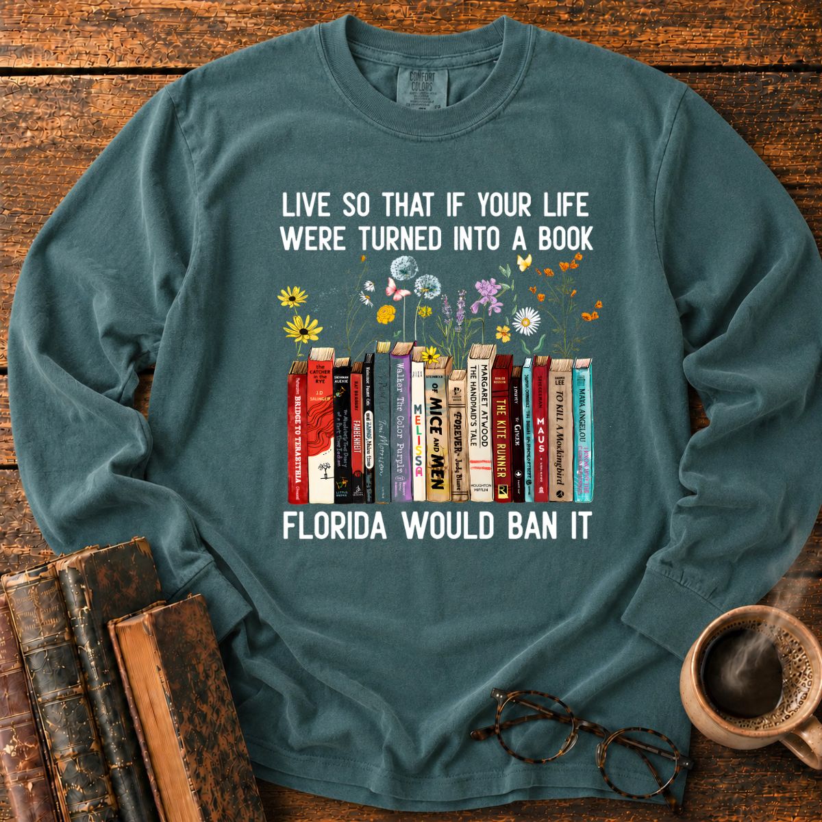 Florida Would Ban It Book LS T-Shirt