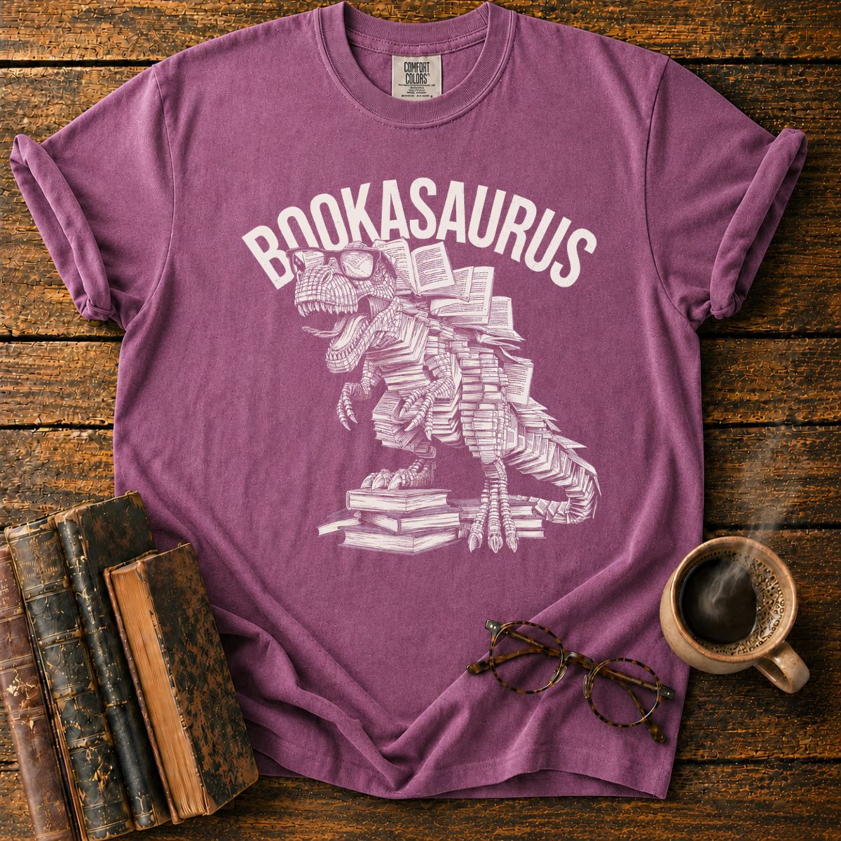 Bookasaurus T. Rex T-Shirt