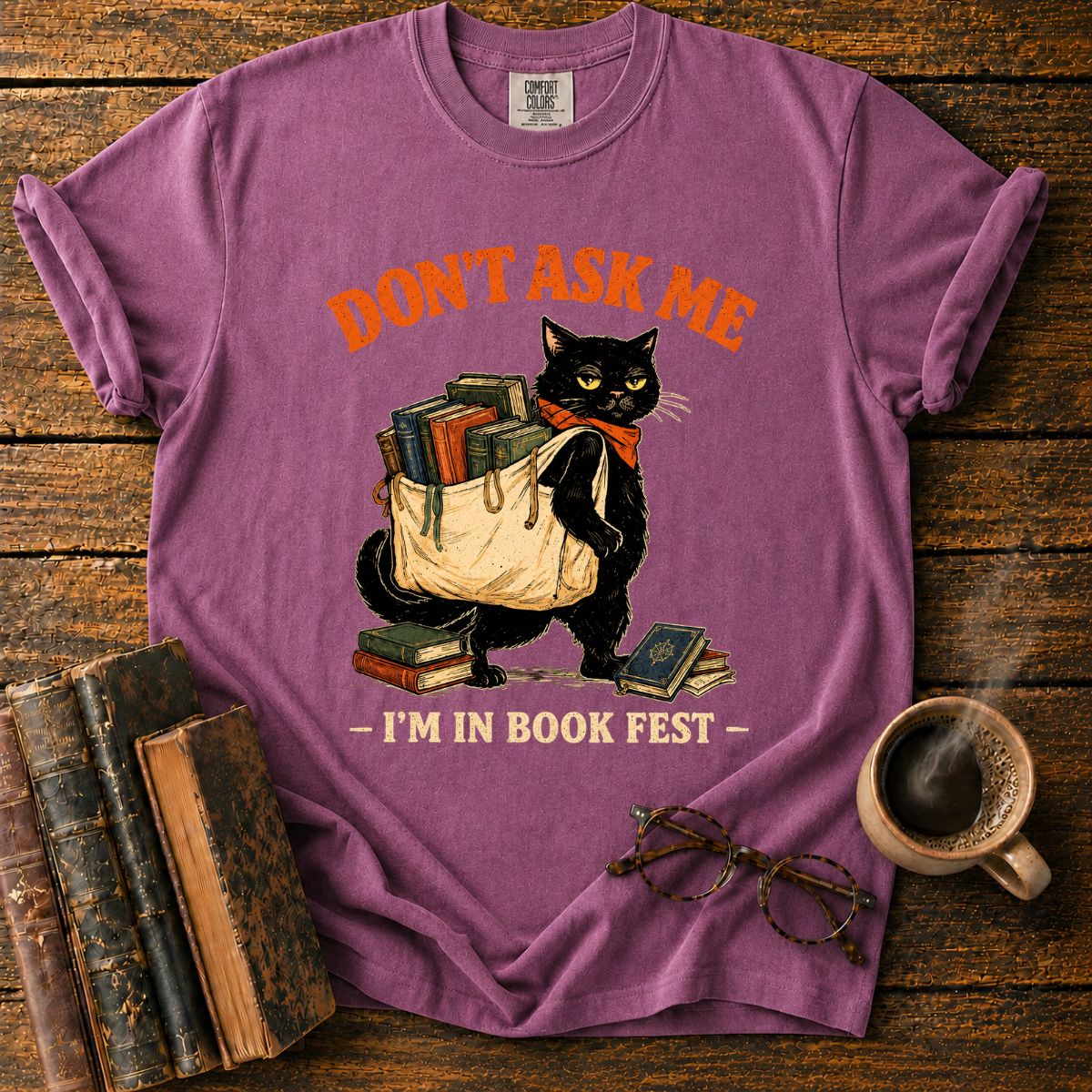 Black Cat Book Fest T-Shirt