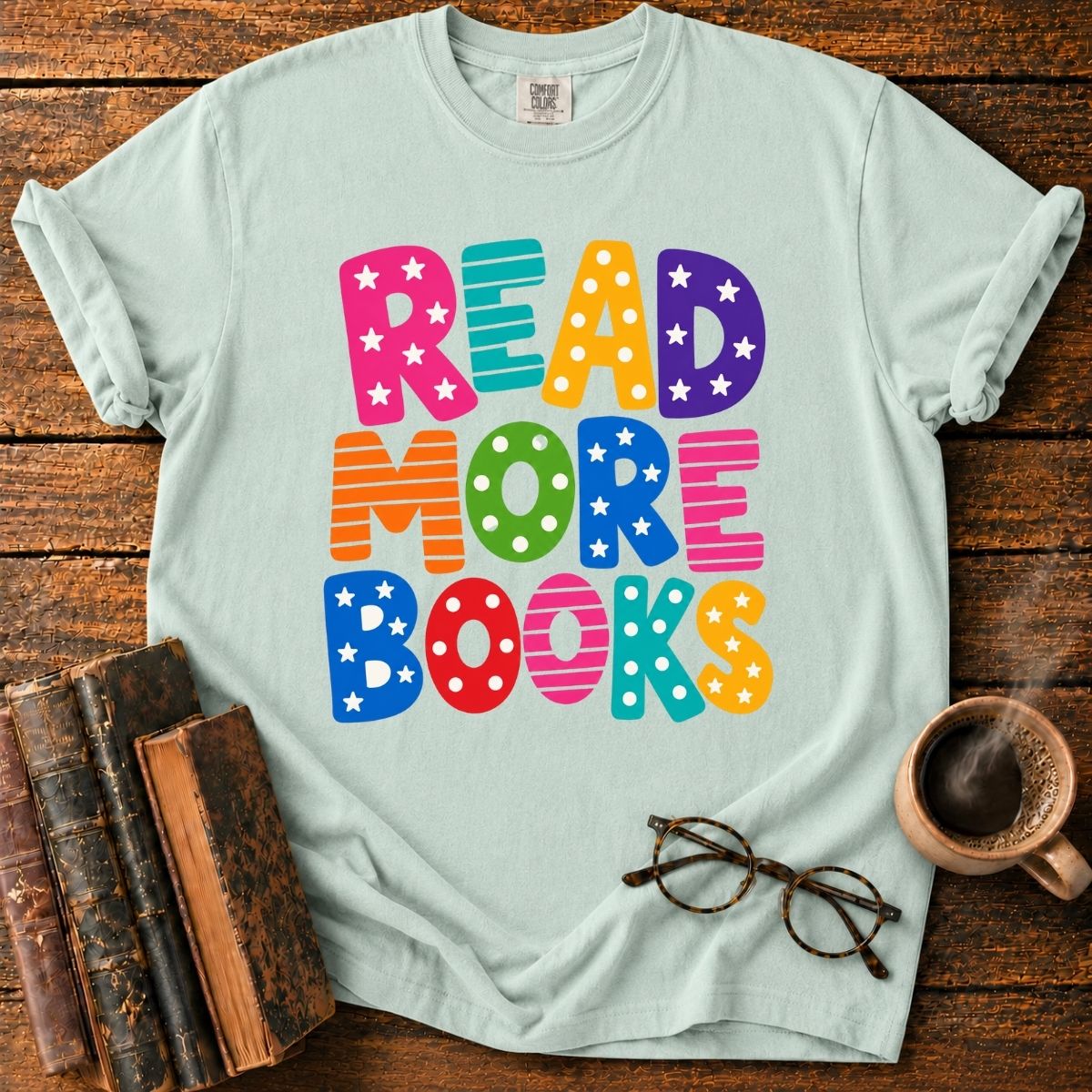 Read More Books Typography T-Shirt