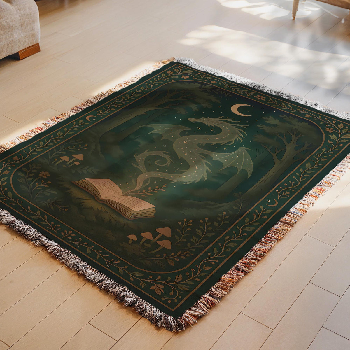 Dragon Spirit Book Blanket
