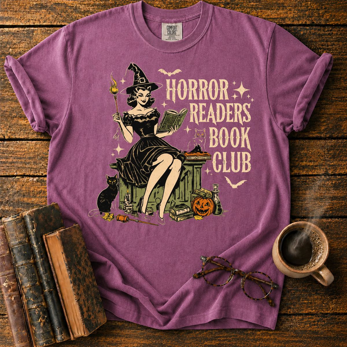 Vintage Witch Readers Club T-Shirt