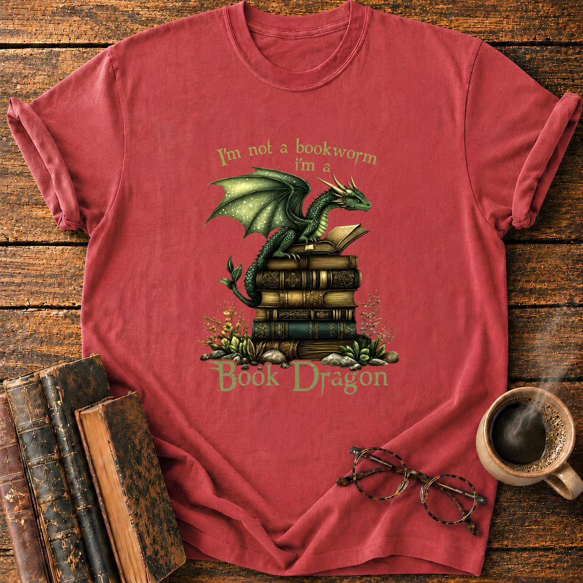 Book Dragon T-Shirt